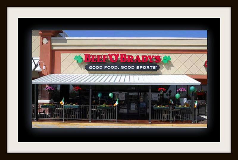 Beef 'O' Brady's Apopka store front